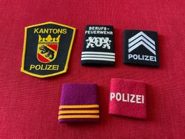 Vintage Polizei Abzeichen