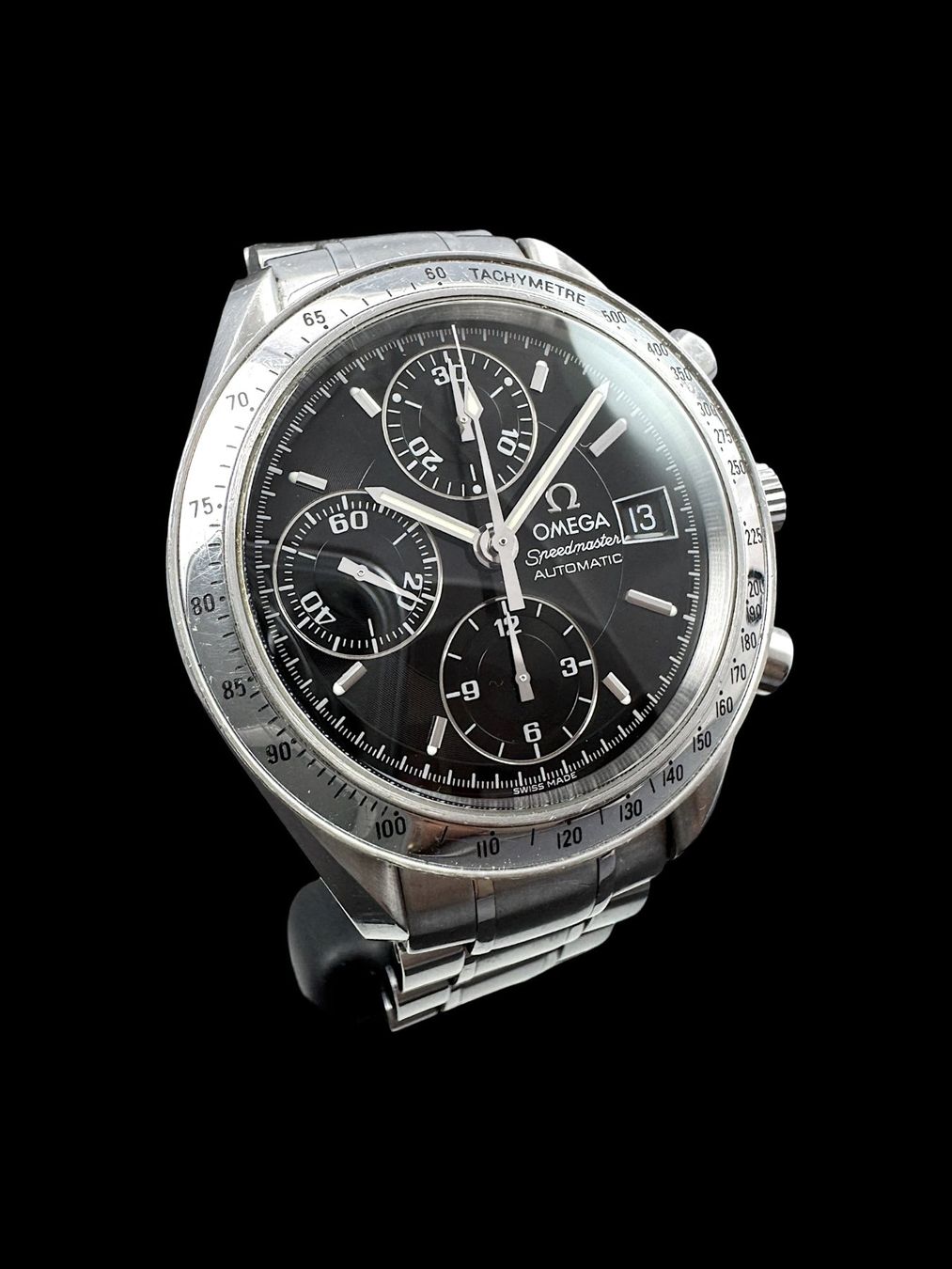 Omega Orologi: Omega Speedmaster Automatic Chronograph Datum 39mm *U1461 – Usato da Zürich venduto da GalerieInauen 3
