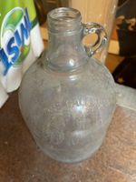 Glaskrug „one Gallon“
