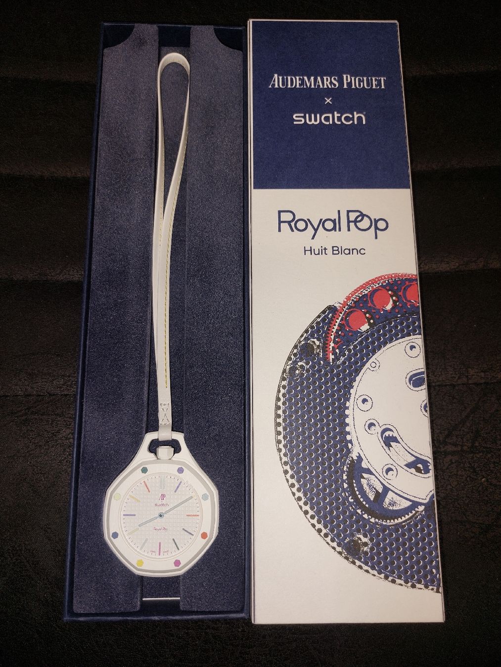Swatch Uhren: Audemars Piguet x swatch Royal Pop – Neu und originalverpackt aus Orpund von Sputn1k