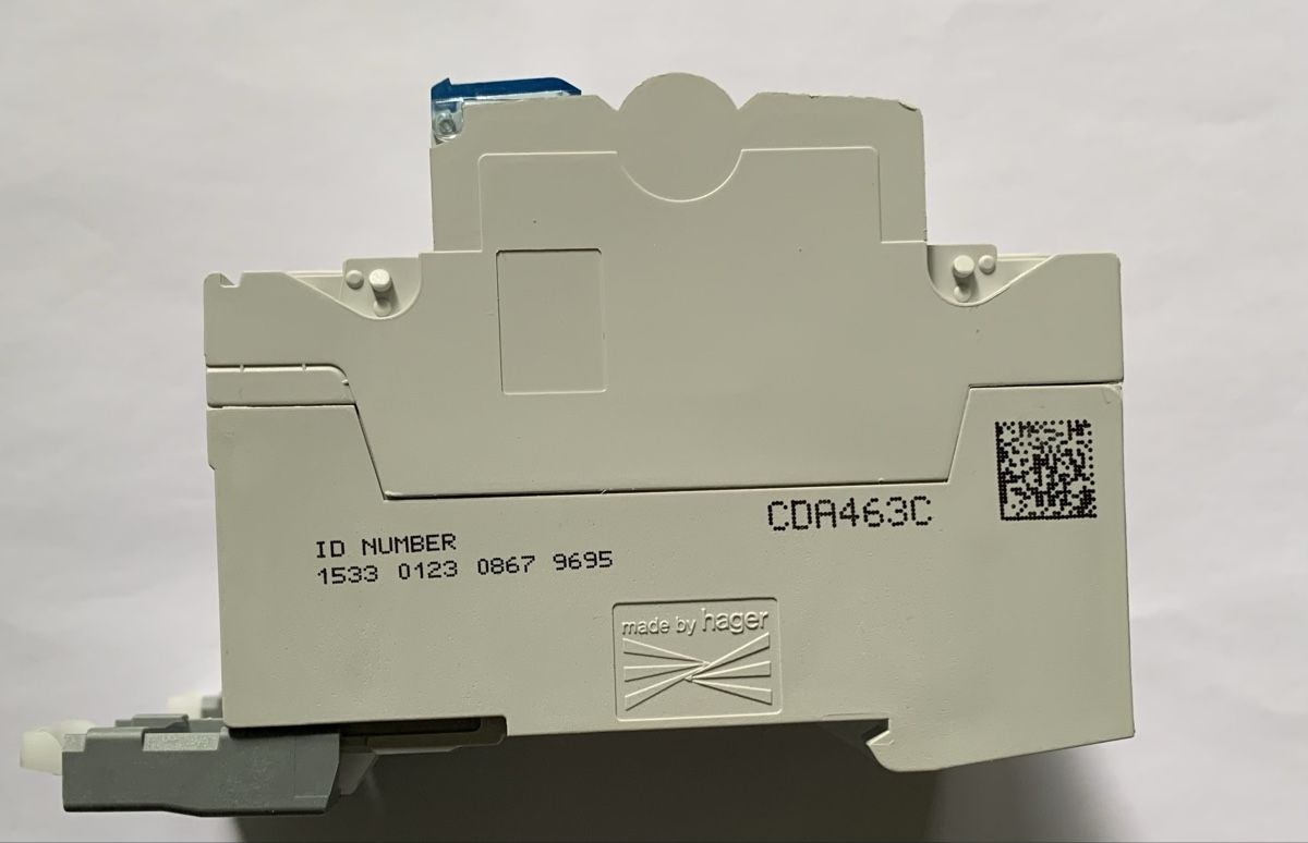 Hager Interruttori: Hager CDA 463c 63A / 0.03A FI - Fehlerstrom-Schutzschalter – Nuovo e nell'imballaggio originale da Zürich venduto da Apache4 3