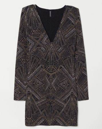 Glitzerndes Cocktailkleid Grösse S-M