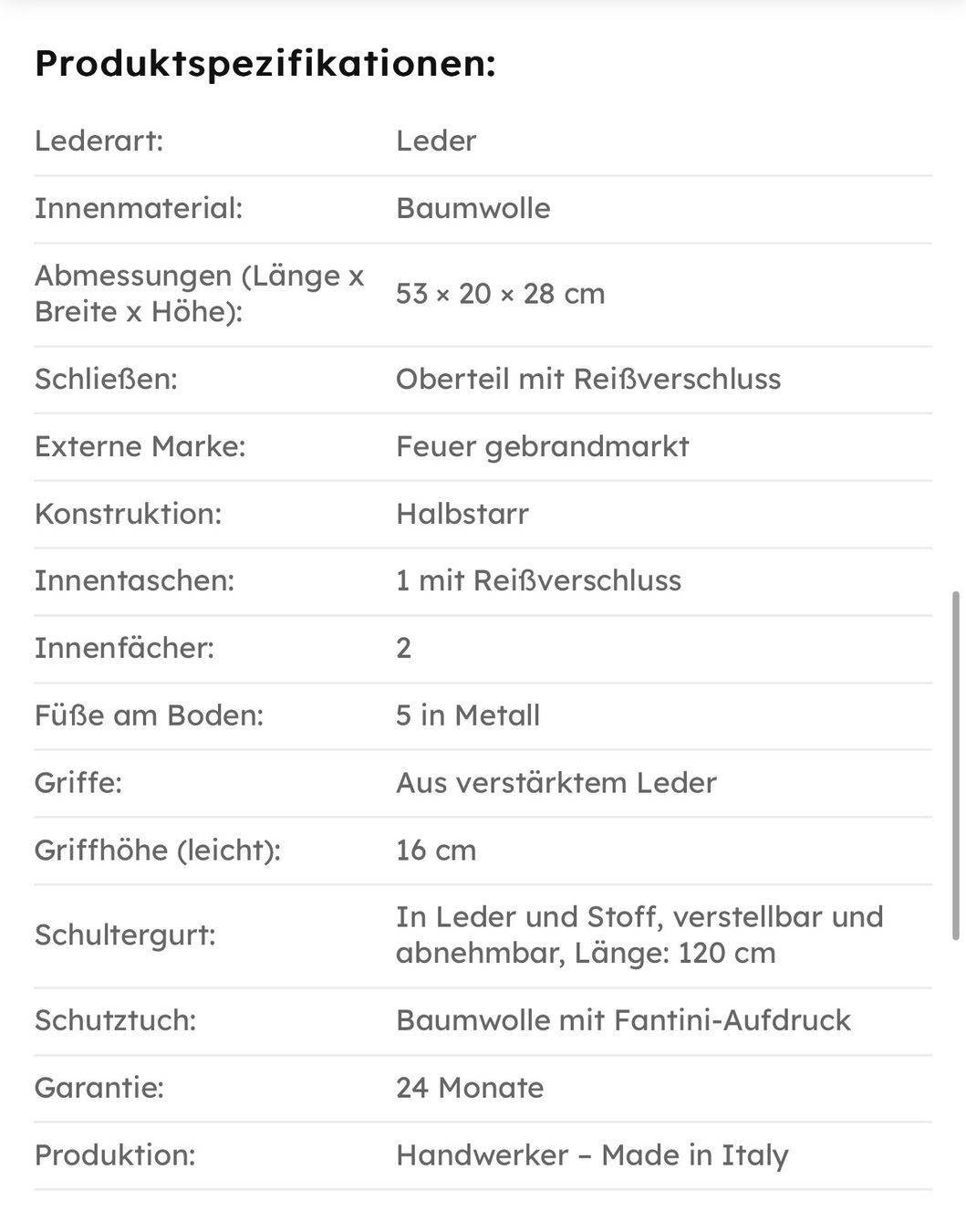Taschen: Reisetasche Leder Bergamo - Farbe: Blau – Neu und originalverpackt aus Wittenbach von WWW.DRILUBAGS.CH 7