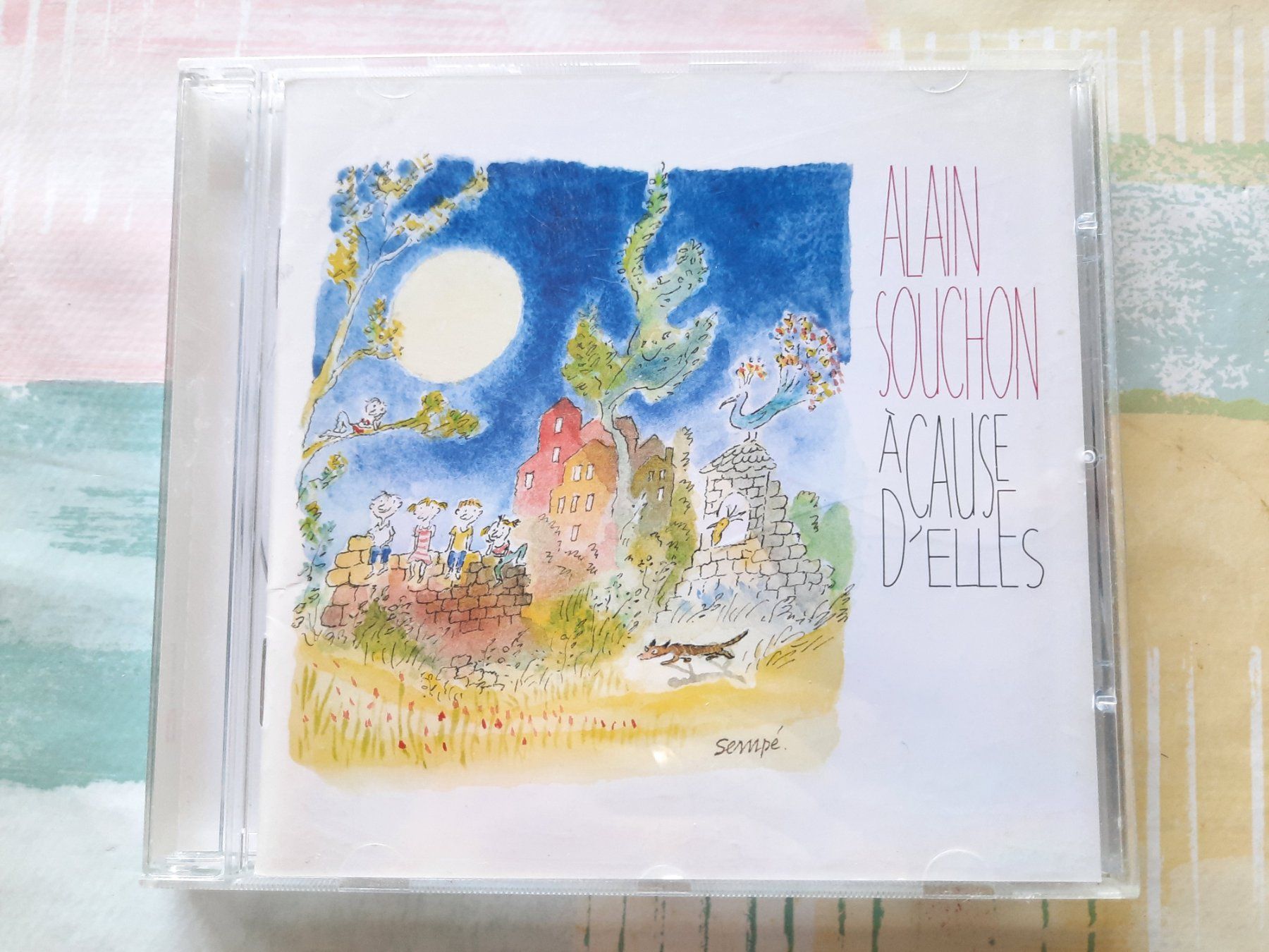 CDs: CD Souchon - A cause d'elles – D'occasion à Pully par bro_n52j
