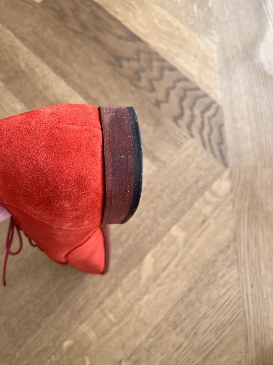 Scarpe da uomo: Lederschuhe Herren, rot – Usato da Zürich venduto da mineff 5