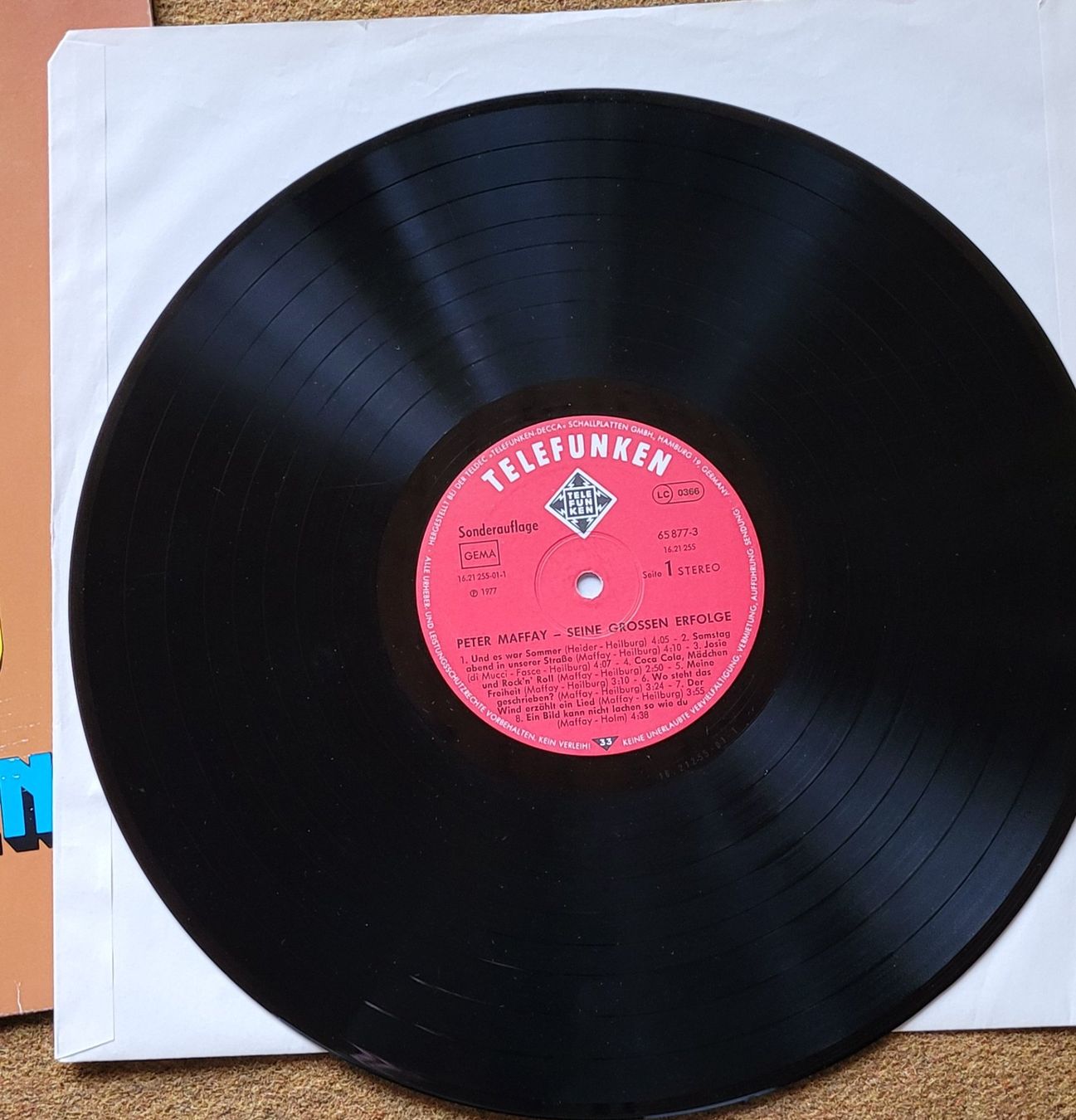 Schallplatten: Peter Maffay  Seine grossen Erfolge – Gebraucht aus SCHÜBELBACH von CoKaHa 2