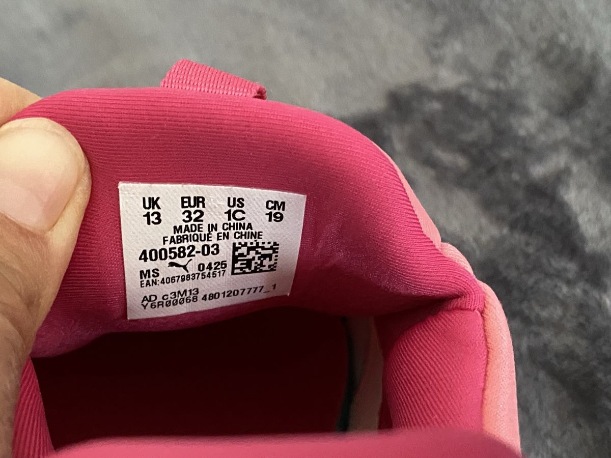 Puma Schuhe für Mädchen: Baskets Puma rose enfant pointure 32 – Gebraucht aus Lignières von The_assistant 4