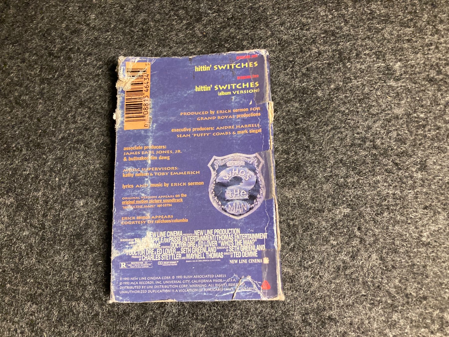 Musicassette: Erick Sermon - Hittin' Switches (MC) – Usato da Fribourg venduto da Karushi 2