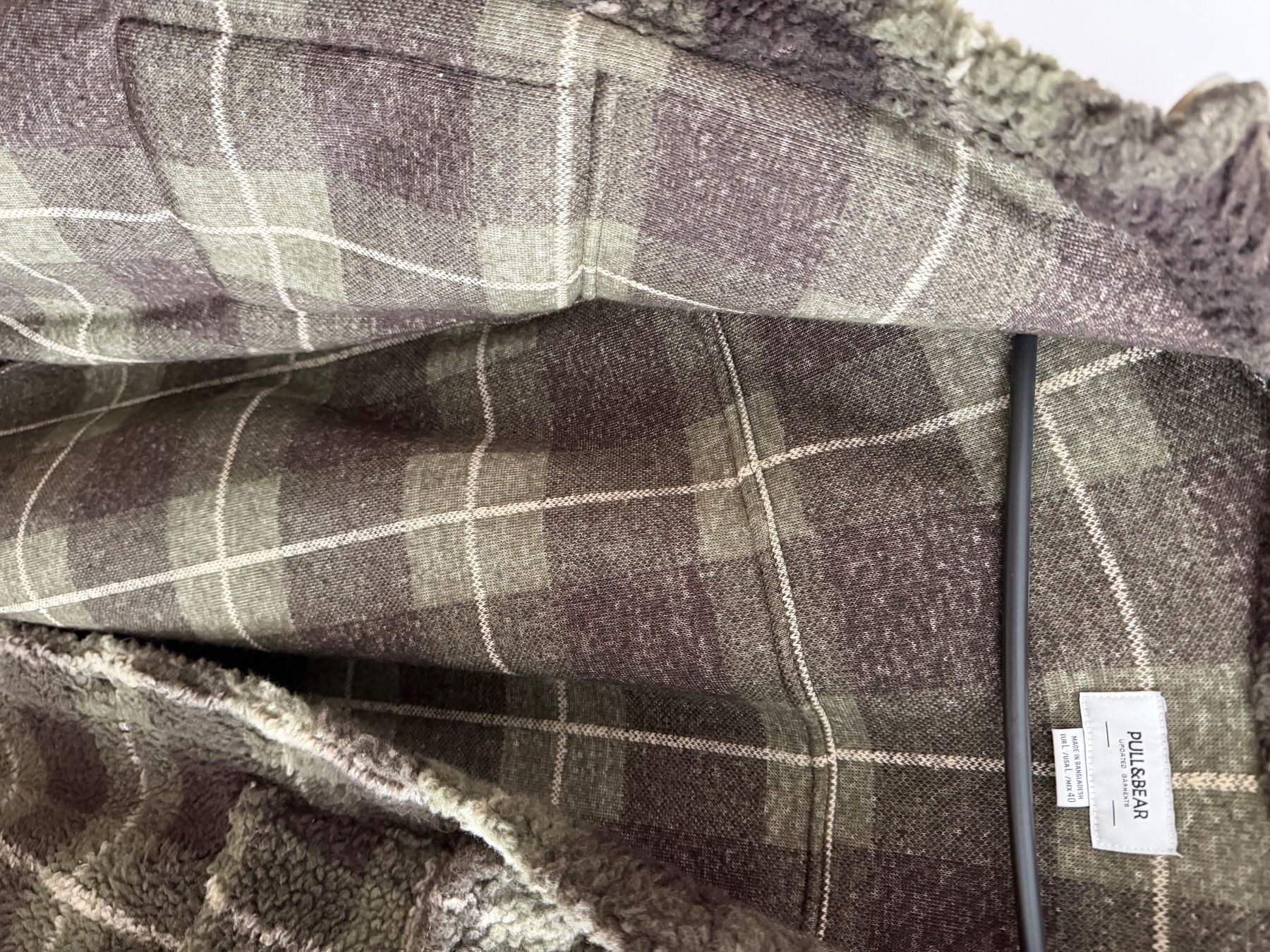 Pull&Bear Giacche: Pull&Bear Teddy Jacke Holzfäller Style Gr.L – Usato da Bern venduto da howi72 3