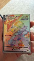 Carte Pokémon Rayquaza VMAX Rainbow Rare 217/203