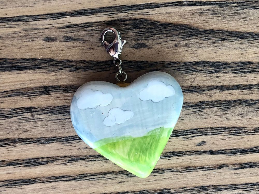 Mops Halskette 925 Sterlingsilber - Herz Anhänger Für Hundeliebhaber