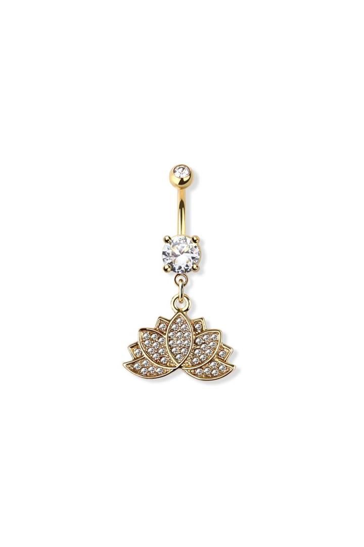 Gioielli per piercing: Bauchnabelpiercing mit Blume – Nuovo e nell'imballaggio originale da Döttingen venduto da Orangeroad