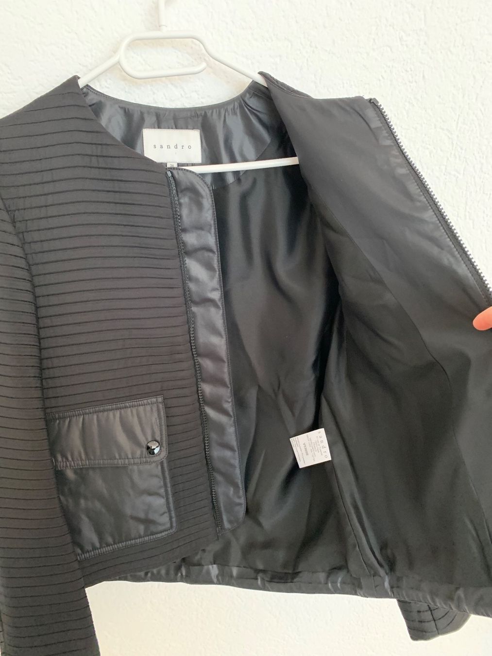 Sandro Giacche: Sandro Paris Jacke schwarz Gr. 36 / S – Usato da Fislisbach venduto da KolibriSecondhand 3