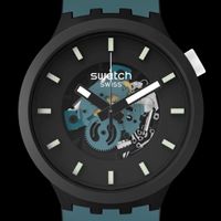 SWATCH Big Bold Bioceramic „Night Trip Pay !“ No box&papers