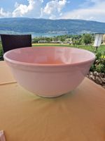 Keramikschüssel rosa gross mit Nummer 30