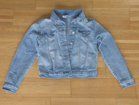 Jeans Jacke Kinder von H&M Gr. 134, kaum getragen