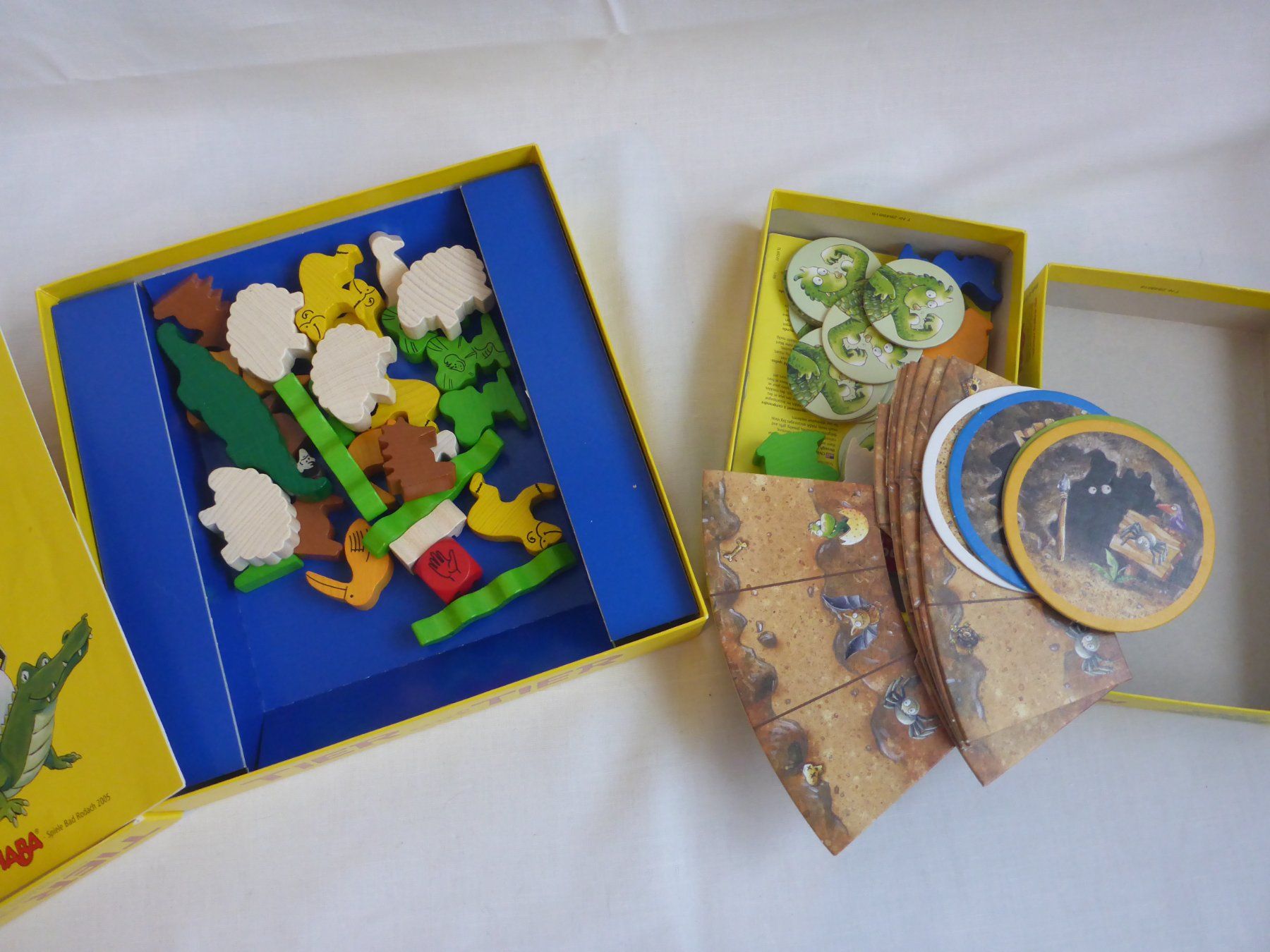 Haba Giochi: Tier auf Tier und Drachenstark – Usato da Zürich venduto da leia12 1