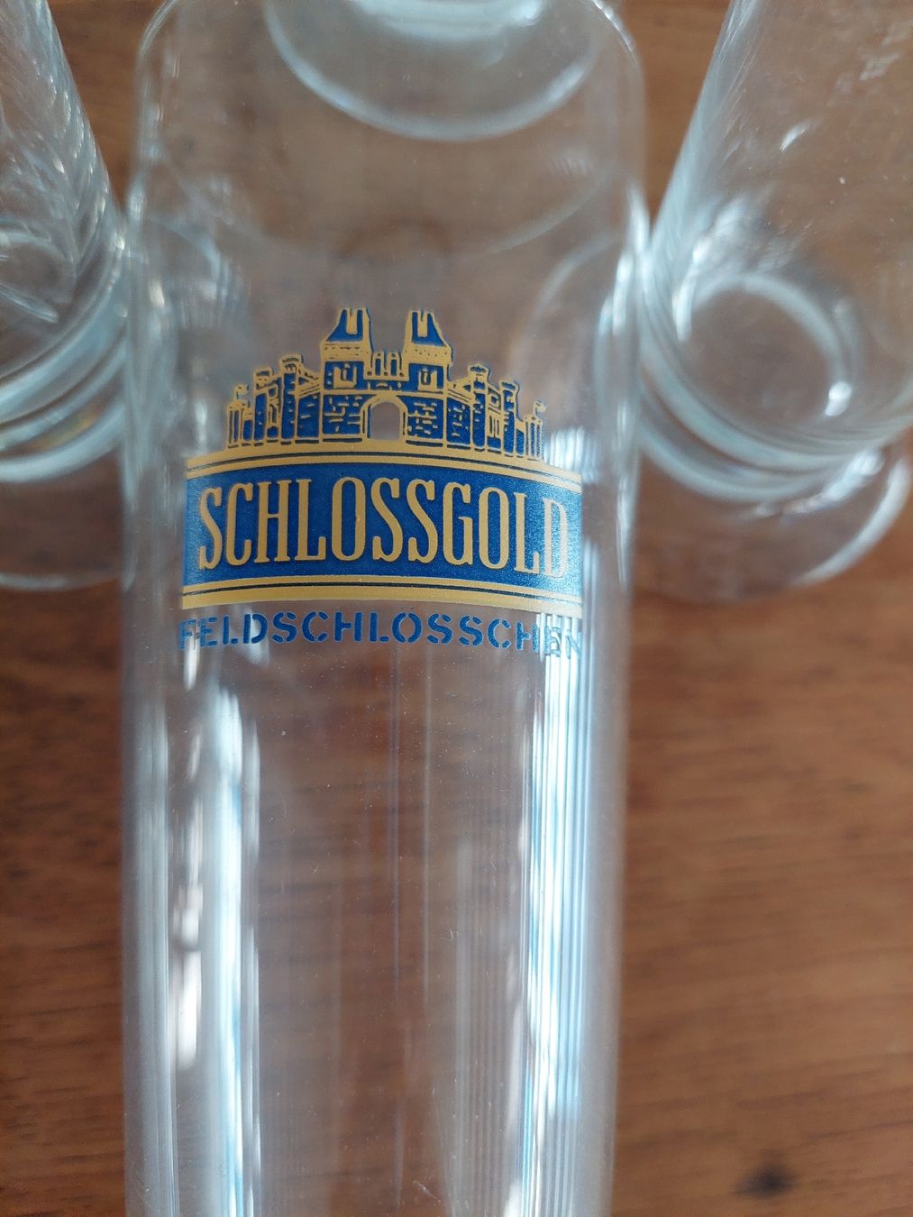Feldschlösschen Gläser: 10 Bierglässer Schlossgold – Gebraucht aus Basel von bra_76ff 3