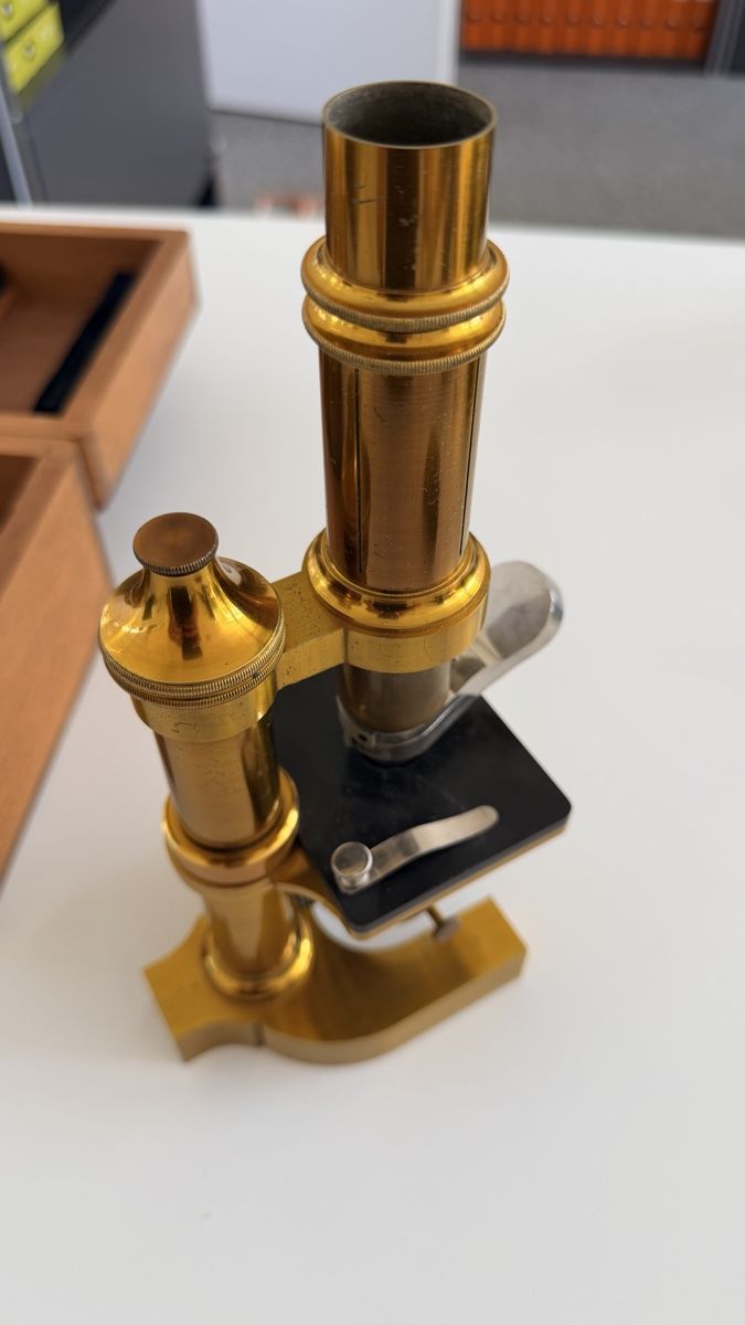 Microscopi: MICROSCOPE MARQUÉ A. MEYER & CO, ENGE-ZÜRICH – Usato da Biel/Bienne venduto da pvintage 2