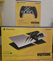 Sony PS5 Pro Cover und DualSense Wolverine Edition Set