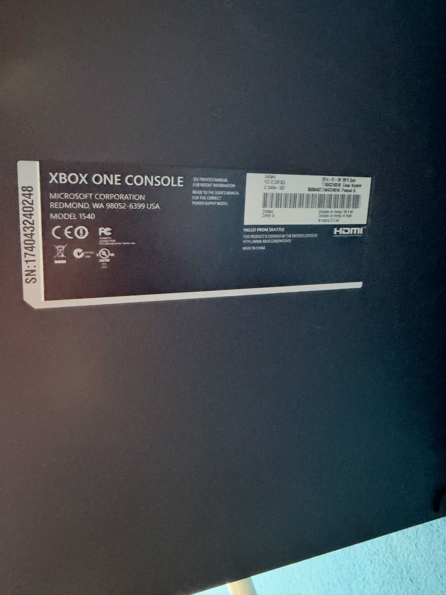 Microsoft Console: XBOX One – Usato da Chur venduto da GC190 2