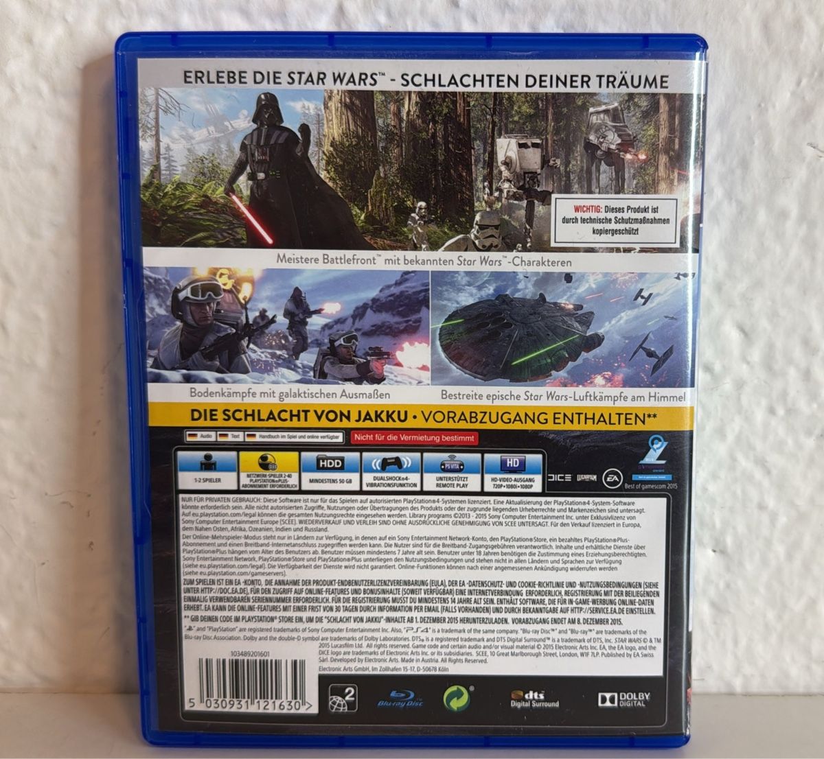 Sony Giochi: Star Wars Battlefront PS4/PS5 Game – Usato da Ehrendingen venduto da bubulence 1