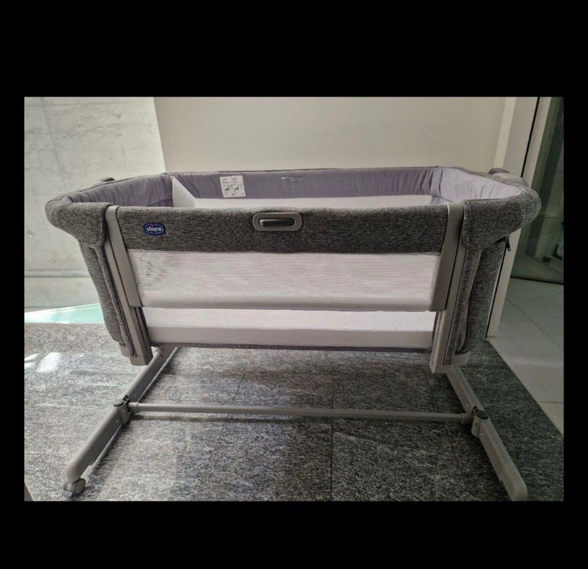 Chicco Letti: Beistellbett Chicco Next2me Grey – Usato da Volketswil venduto da Chantalwett