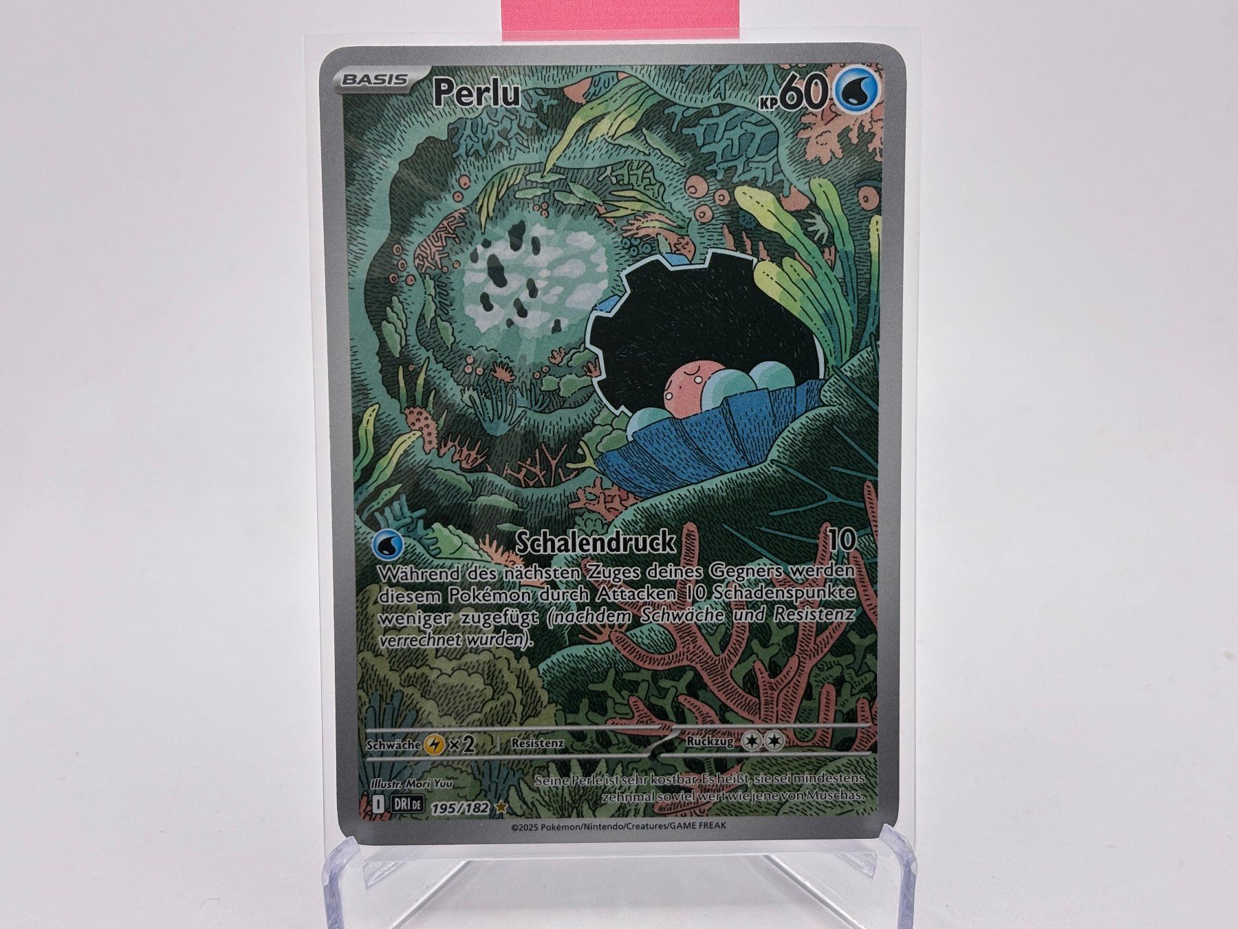 Pokémon Sammelbilder & Trading cards: Ewige Rivalen - Perlu  (DRI 195) - DE – Neu (gemäss Beschreibung) aus Allschwil von Bullach