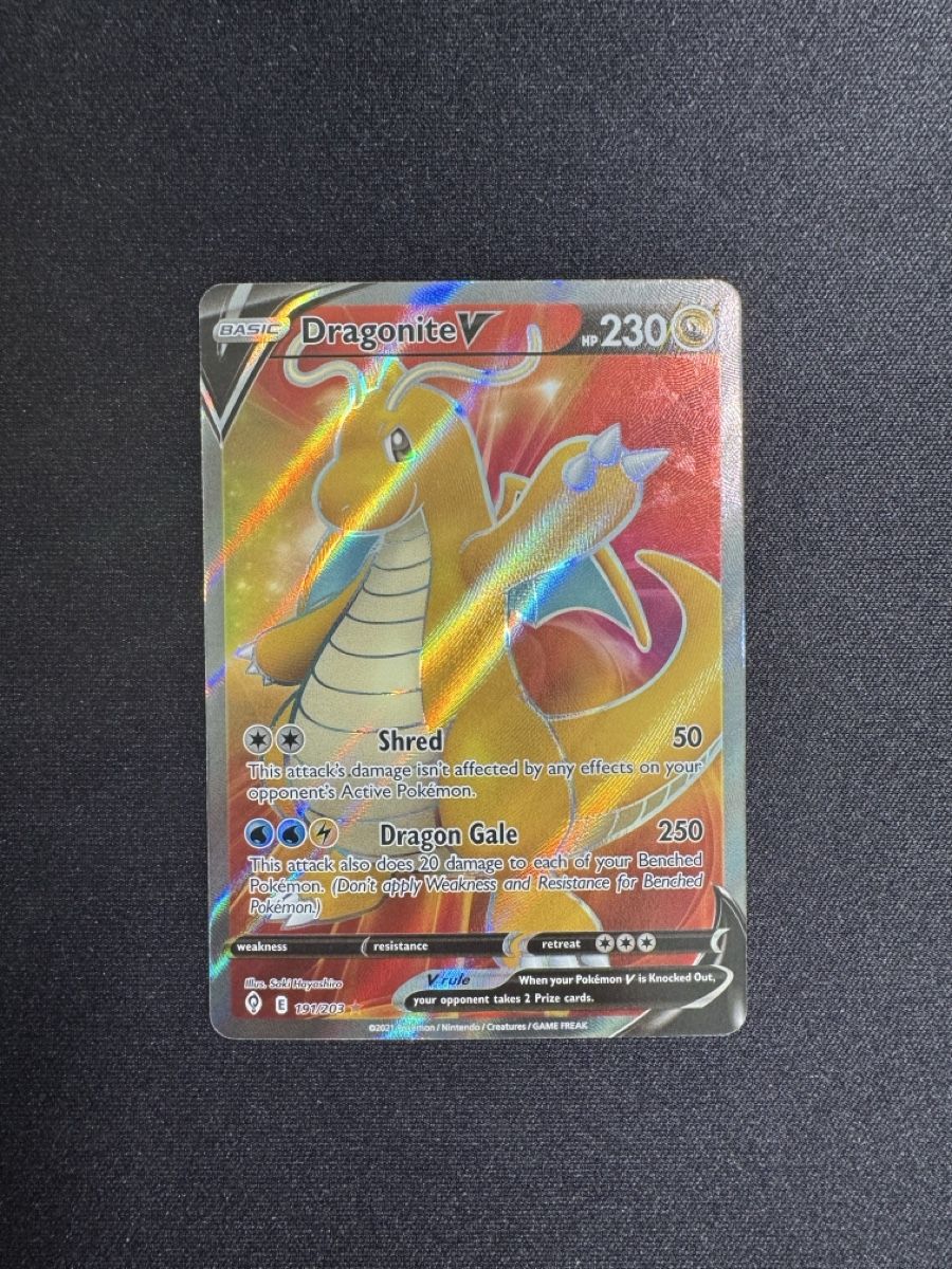 Pokémon Carte collezionabili: Dragonite V EN - Near Mint – Nuovo (secondo la descrizione) da Horgen venduto da ric_tz6s