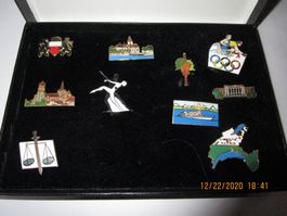 Brochettes collection Lausanne 10 pièces diverses motifs
