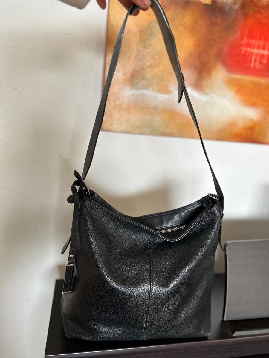 Picard Taschen für Damen: Genuine Picard Black Leather Shoulder Bag - Excellent! – Gebraucht aus steinhausen von pat_nc2x 3