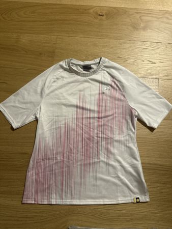 Tennisshirt Head weiss mit Muster Grösse L 