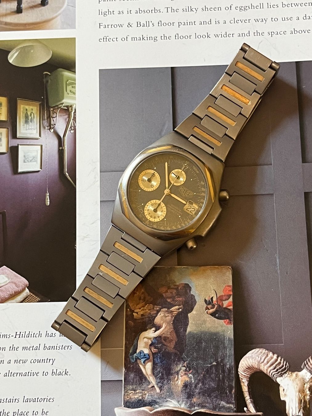 Tag Heuer Orologi: Heuer Or/titanium rare Yacht Timer Chronographe – Usato da GENEVE venduto da hehakasapa 9