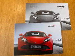 Artega  Prospekt inklusive CH Preisliste / sehr rar