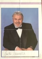 Gunther Emmerlich 1944-2023 Autogramm Magazinbild 20x28cm