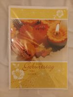 GEBURTSTAGSKARTE GROSS (INKL. COUVERT C4)  NAGELNEU UND OVP!