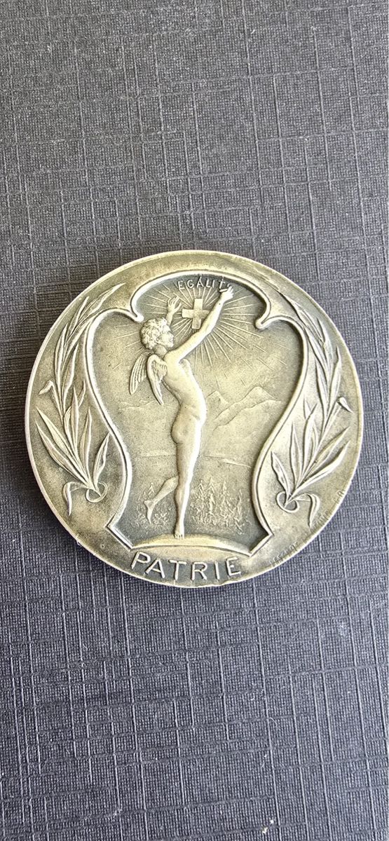 Medaillen: Médaille Robert Comtesse 1904 Suisse – Gebraucht aus prilly von esm_w9mz 1