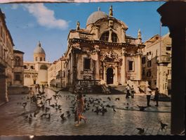 Alte Ansichtskarte Dubrovnik Jugoslawien 1975 gestempelt
