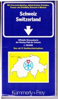 Strassenkarte Schweiz