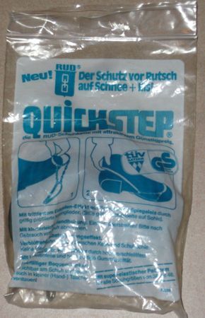 Schutz vor Rutsch auf dem Schnee und Eis