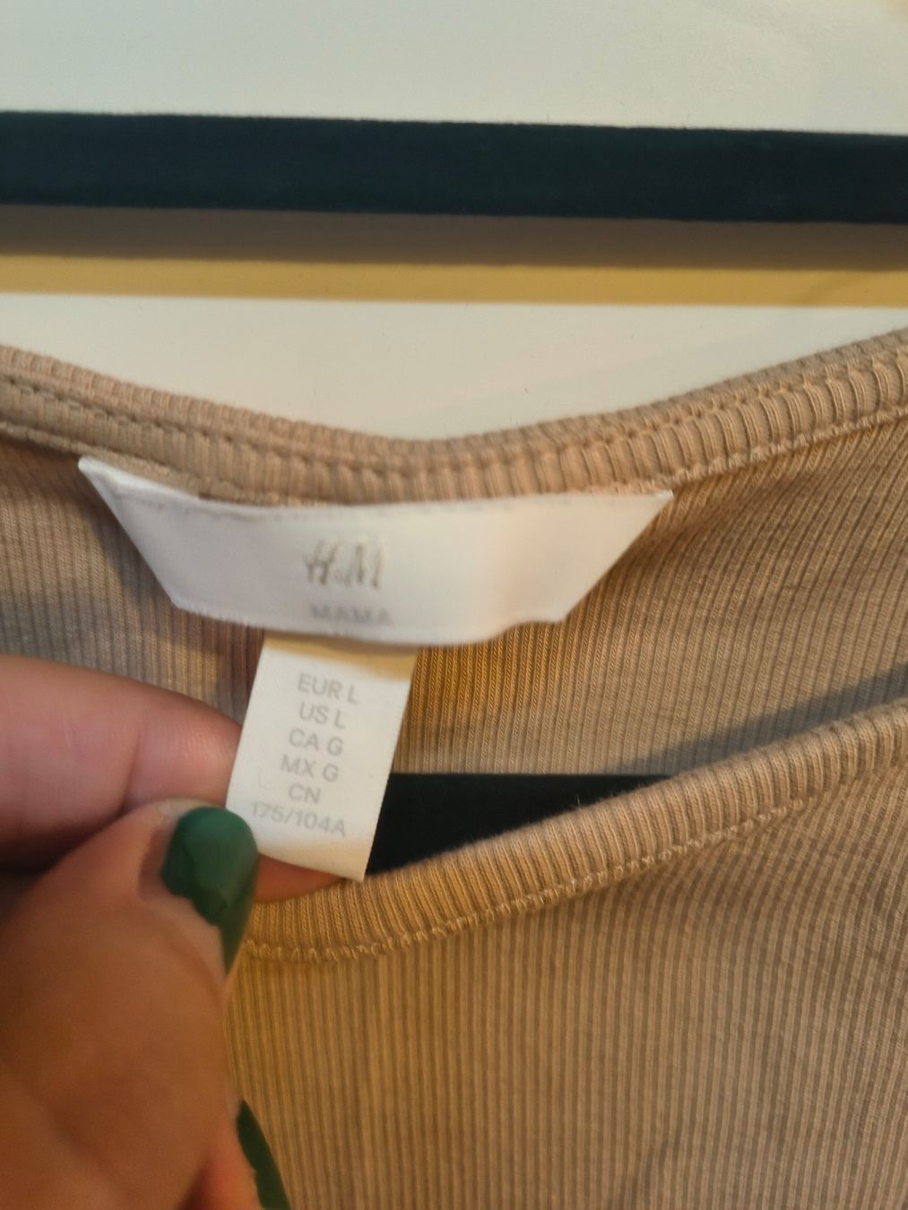 H&M Vestiti: HM Kleid, Beige, Gr. L, gerafft – Usato da Thalwil venduto da jabi 2