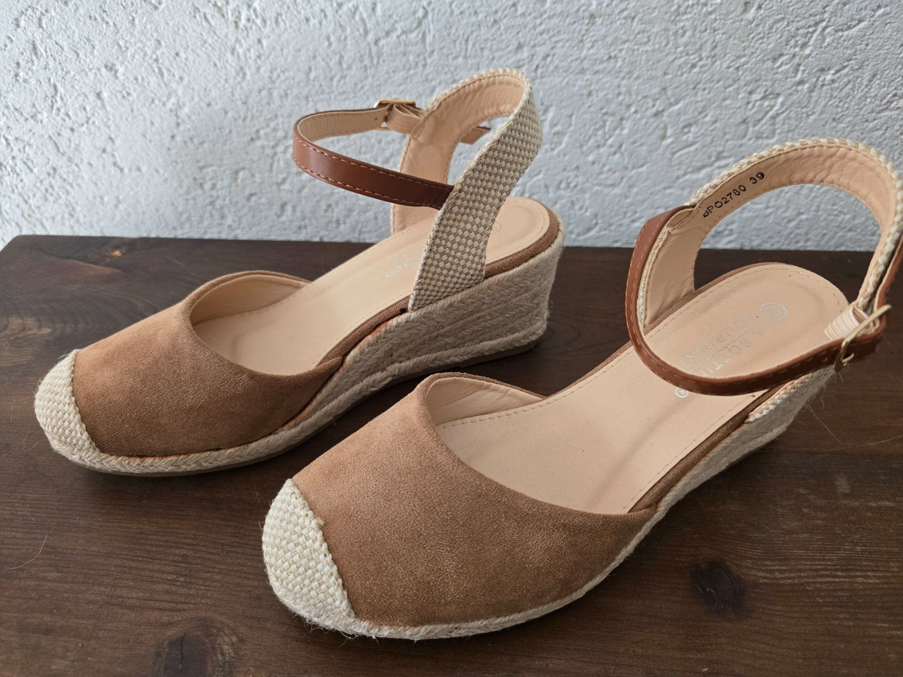 Damenschuhe: Espadrilles compensées 39 – Neu (gemäss Beschreibung) aus La Neuveville von Diamise 3