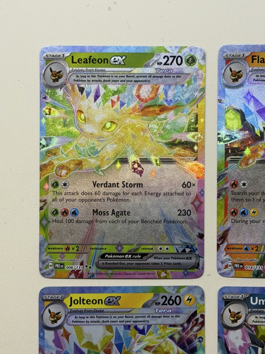 Pokémon Cartes à collectionner: Eevee Evolutions ex 6er Set Prismatic Evolutions EN – Neuf (Voir description) à Windisch par CharizArdi 1
