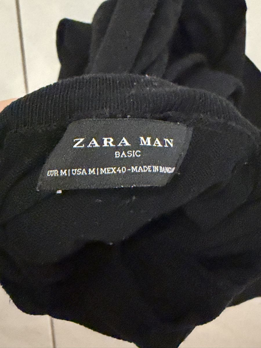 Pullover & Sweatshirts: Rollkragenpullover Zara Man Basic Schwarz Grösse M – Neu (gemäss Beschreibung) aus Oftringen von Kad.Ha 1