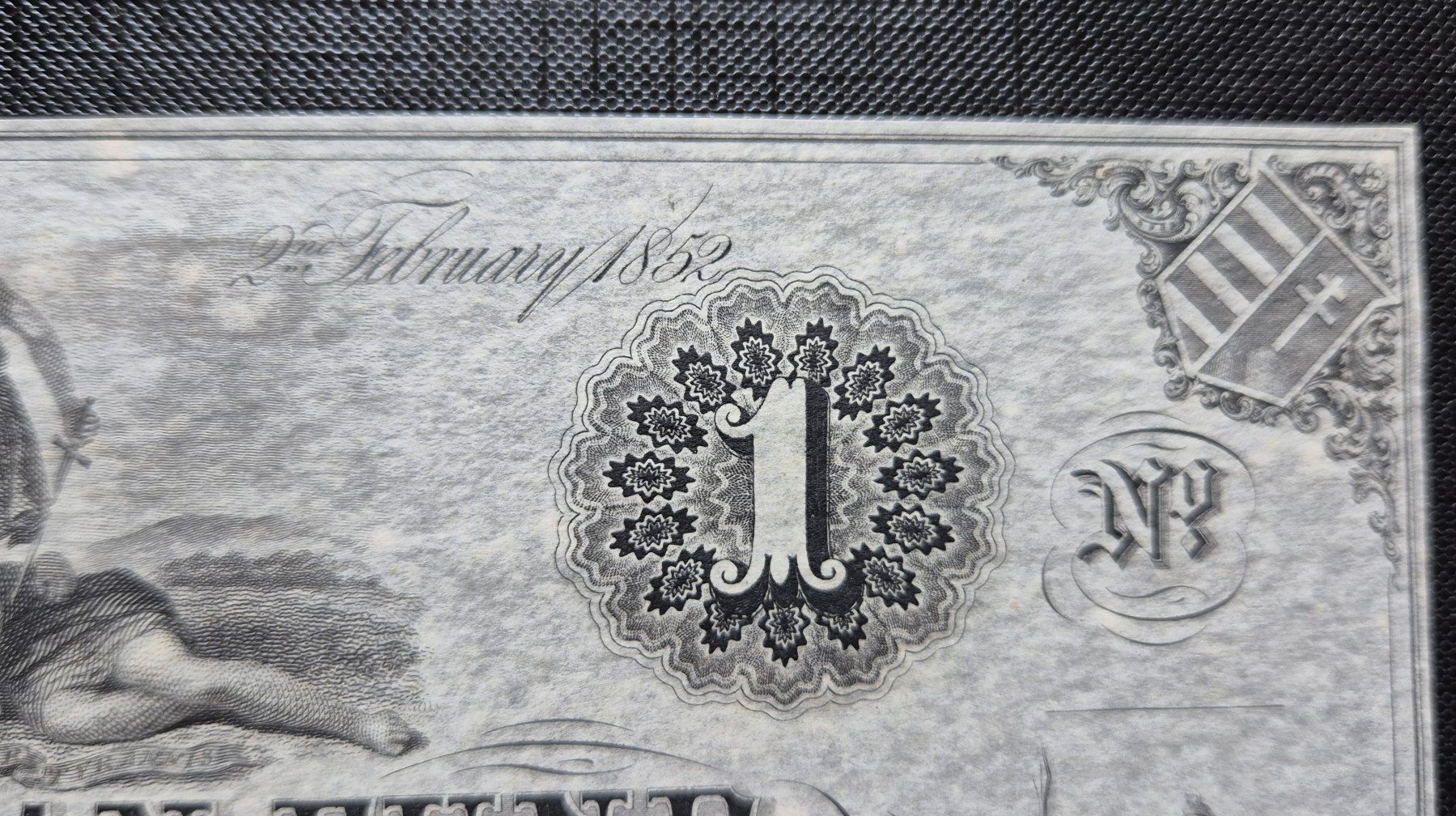 Banknoten: 1$ HUNGARIAN FUND. 1852 – Neu (gemäss Beschreibung) aus Zürich von brinkosos 1
