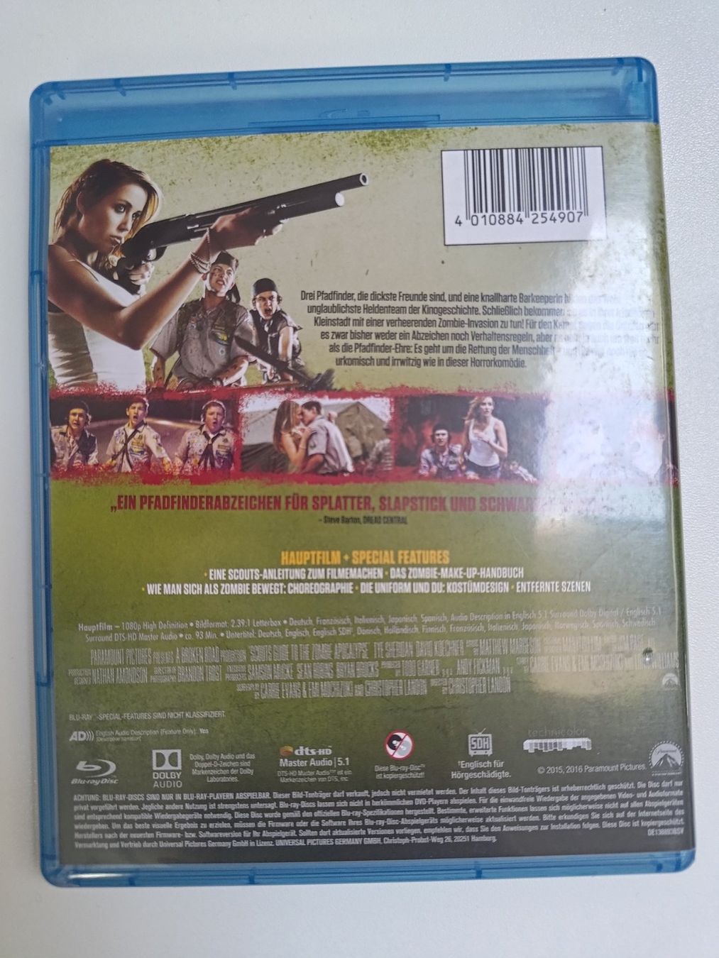 Tutti i DVDs: Scouts vs. Zombies – Usato da Liestal venduto da Kratzilla 2