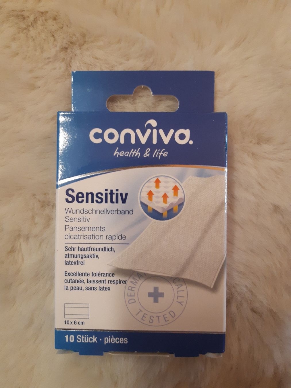 Sonstige Körperpflege: Conviva Sensitiv Pflaster 3x – Neu und originalverpackt aus Toffen von Gwunderegge77