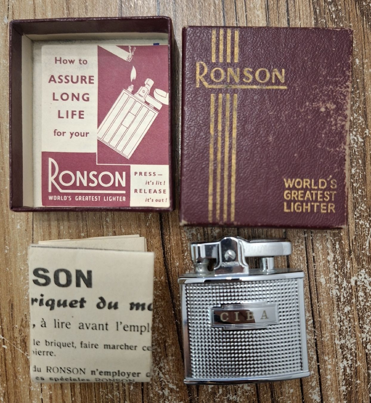 Ronson Feuerzeuge: Ronson Feuerzeug ( Neu ) – Gebraucht aus Affoltern am Albis von Broki-Albis