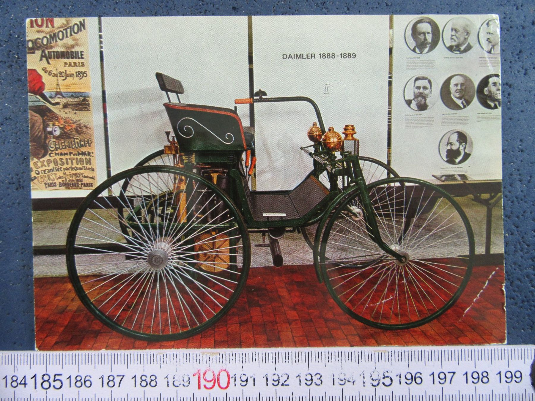 Cartoline postali: AUTO AK OLDTIMER5 DAIMLER 1888 BUG – Usato da Ettingen venduto da Hausi4711