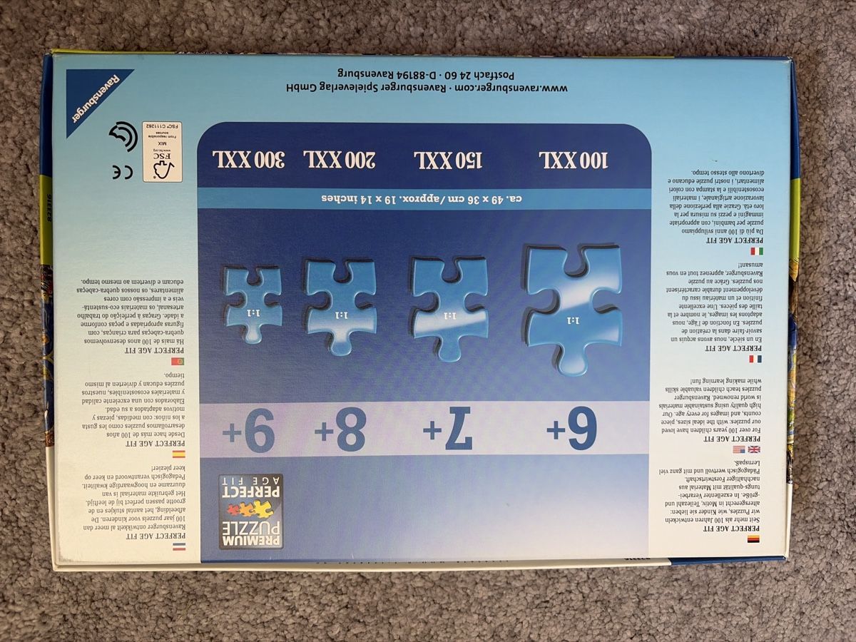 Ravensburger Puzzle: Ravensburger World Map 100 XXL Puzzle - Perfect Condition – Usato da Herrliberg venduto da S.Renner 1
